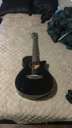 Ibanez AEG5012BK 12 string guitar