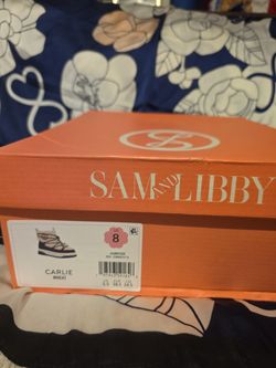 Sam & Libby black beige size 8
