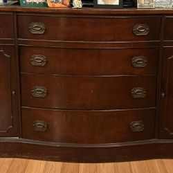 Antique Mahogany Buffet