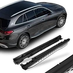 600 LBS Running Boards Fit for 2023 2024 2025 2026 Mercedes Benz GLC 300 & 2024 2025 2026 GLC Coupe, No Drilling Required, Side Steps Nerf Bar Accesso
