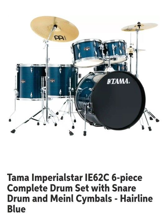 Tama ImperialStar 6-piece Drum Set
