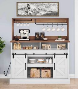 Wine coffee cabinet