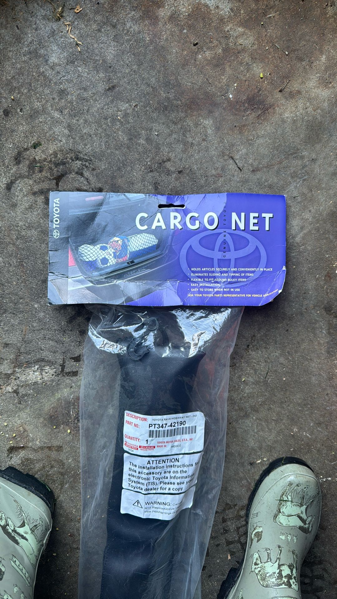 Trunk Cargo Net For Toyota rav4