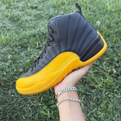 Jordan 12 High “Black University Gold” Size 10.5 Men 