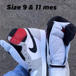 Jordan 1 Retro High Smoke  Grey Size 6.5Y