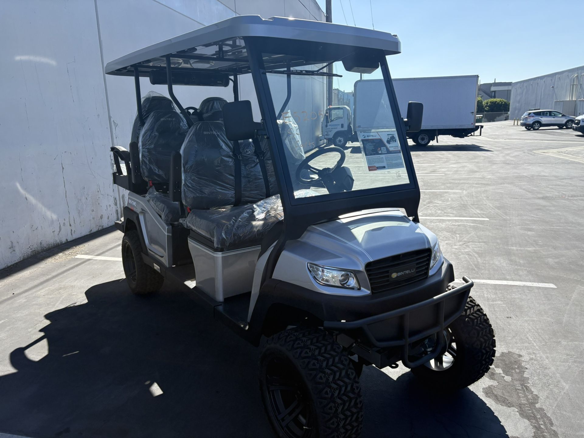 2025 Bintelli Beyond 6-Passenger Lifted 48-Volt Lithium Street Legal LSV Golf Cart