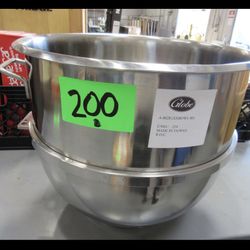 80qt Stainless Mixer Bowl