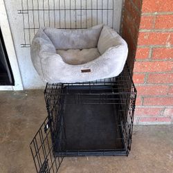 Kennel And bed Combo