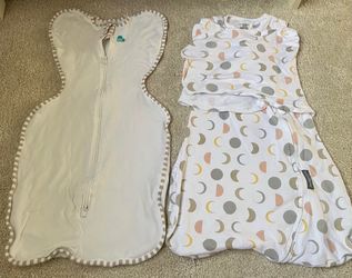 Love to dream and Swaddleme swaddles (M size)
