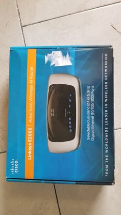 Linksys E2000 Advanced Wireless-N Router