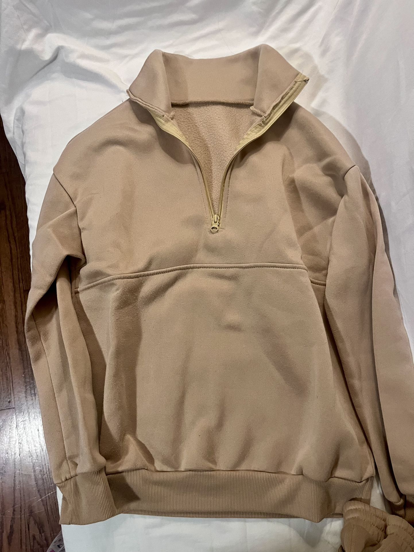 2 Piece Set Khaki Color ~ Size Small