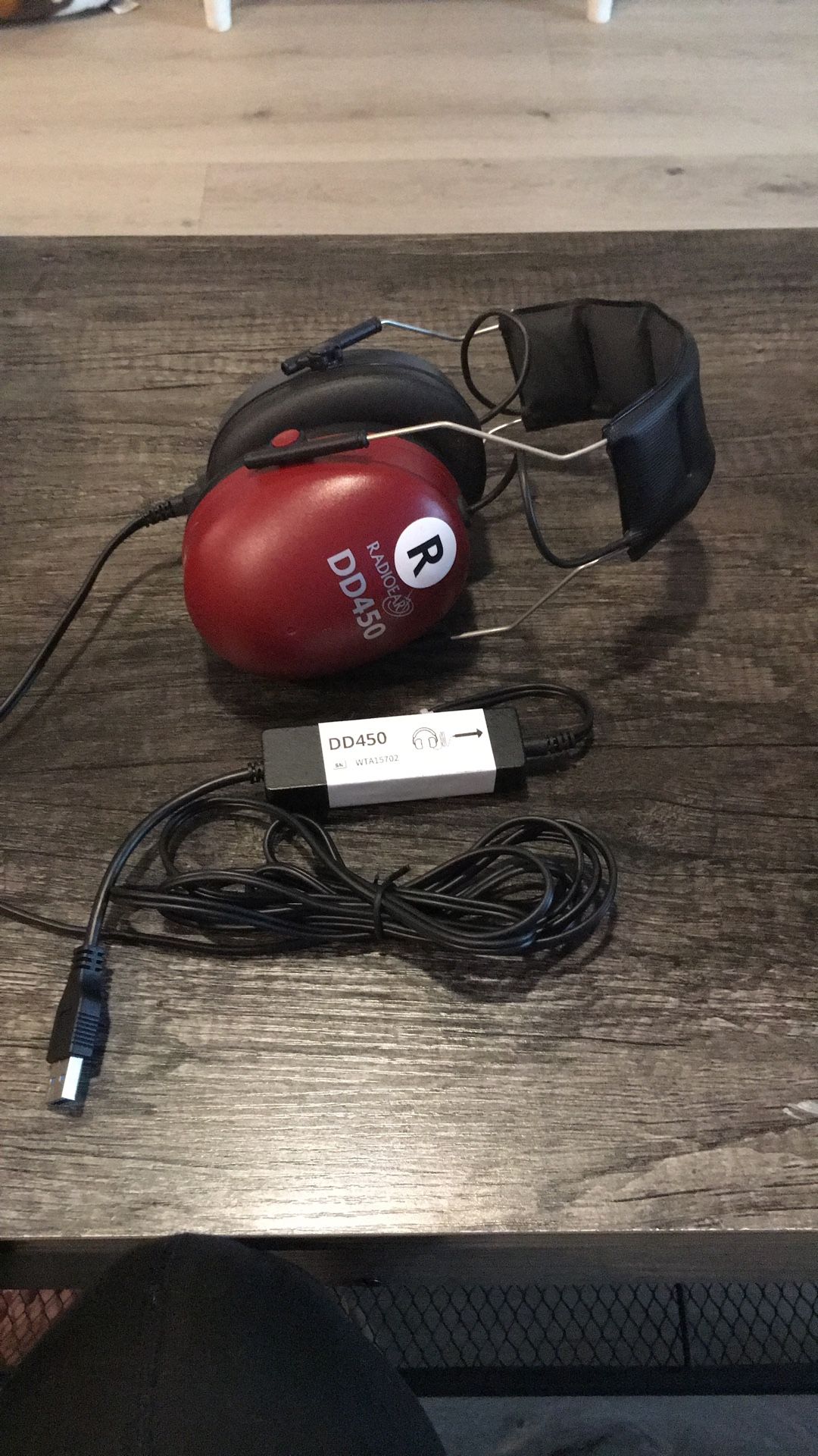 Earbox Radio Ear DD450 High Frequency Headset