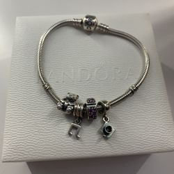 Pandora Bracelet With Charms