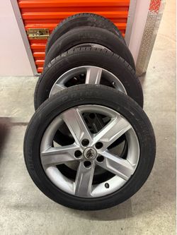 Toyota rims tires wheels set