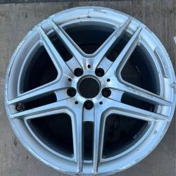2008-2015 MERCEDES AMG C CLASS 85057 18x8.5 REAR WHEEL RIM OEM