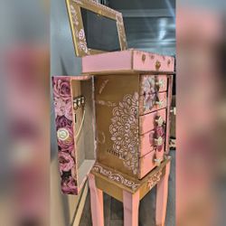 Tall Jewelry Armoire 