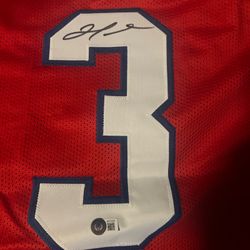 Demar Hamlin Autographed Jersey