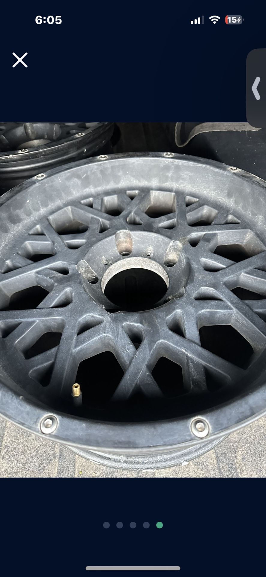 4 Vision Rocker Wheels 
