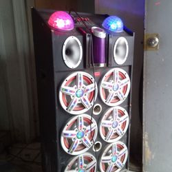 Ridgeway karaoke speakers