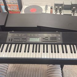 Casio Keyboard And Electric Desk