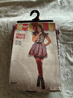 Spirit Circus Misfit Halloween Costume Adult Small