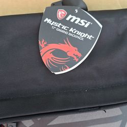 Mystic knight Backpack MSI Brand new