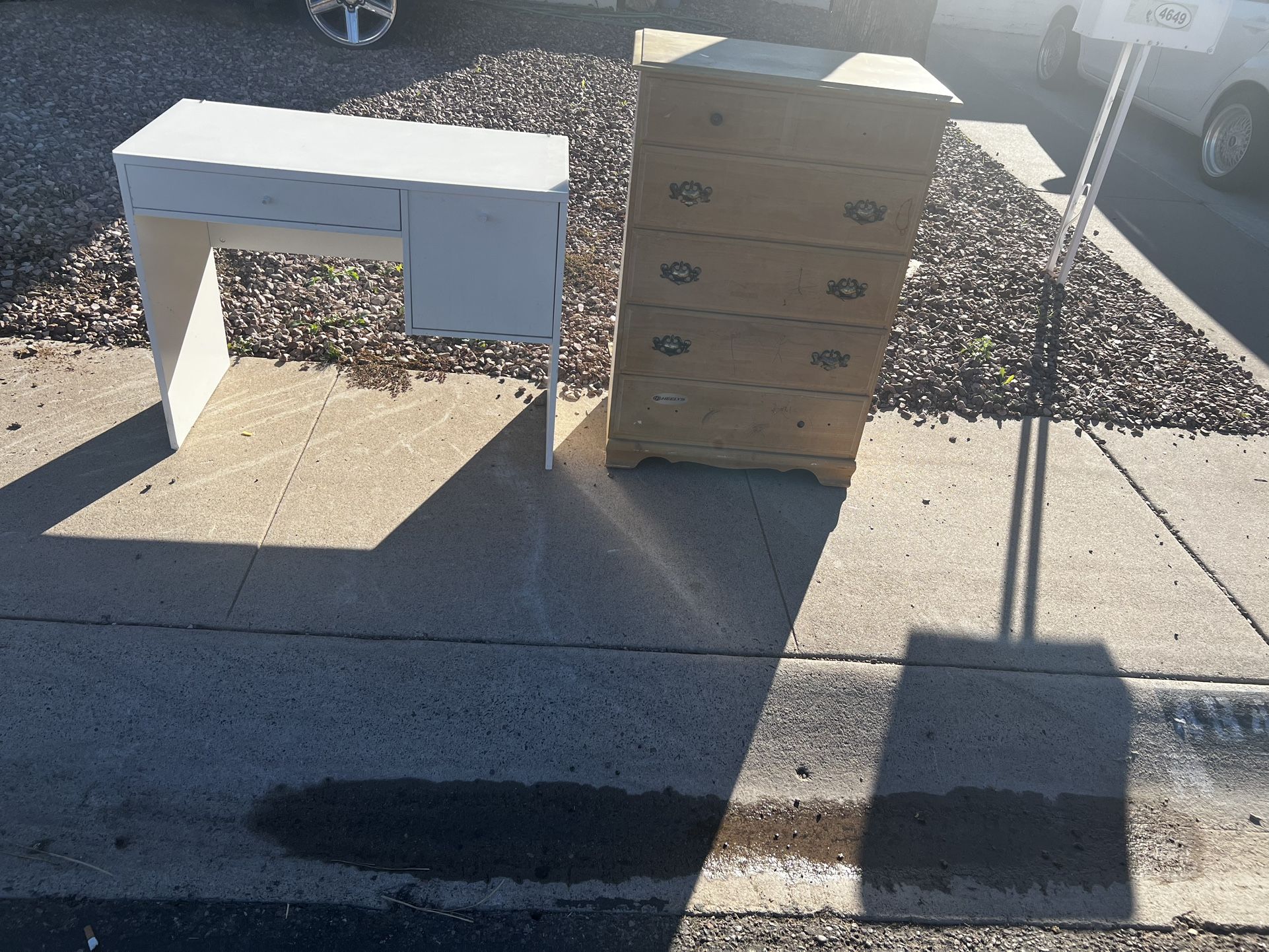 FREE Dresser and Desk