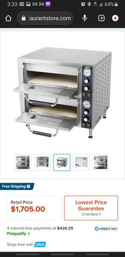 Waring 750 Double Deck Pizza Oven  Thumbnail