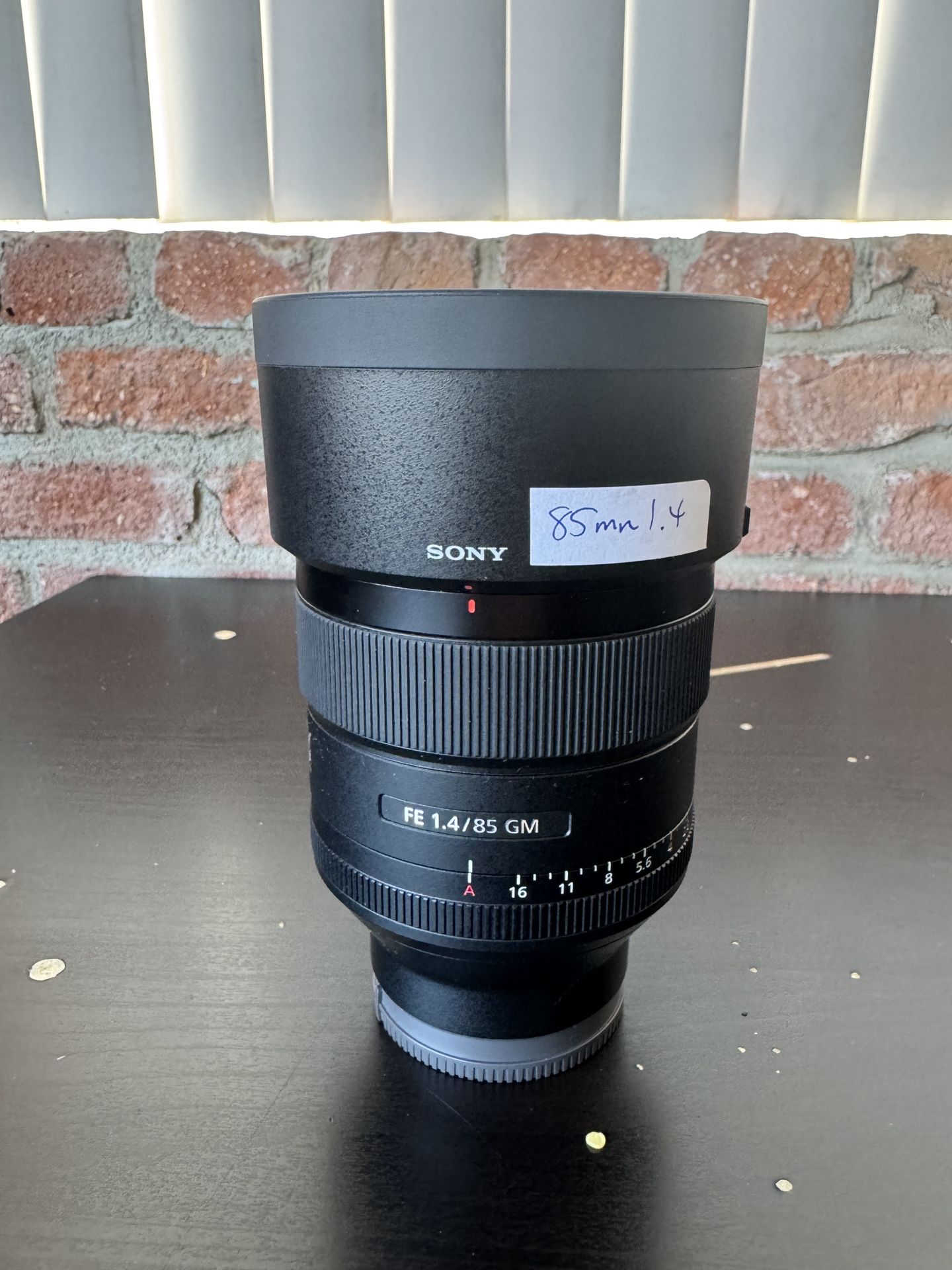 Sony FE 85mm F/1.4