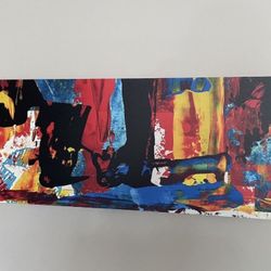 Abstract Modern Art On Stretched Canvas