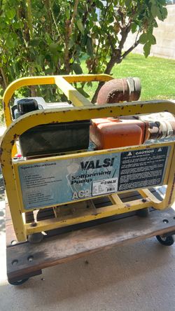 Valsi 4.5 HP Gas Water Pump – $400 OBO