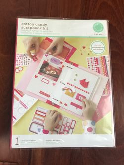 Scrapbook kit ( 12 mats and stickers included)