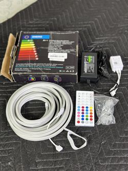 6.12 Mm RGB Neon Rope Light 16.4 FT