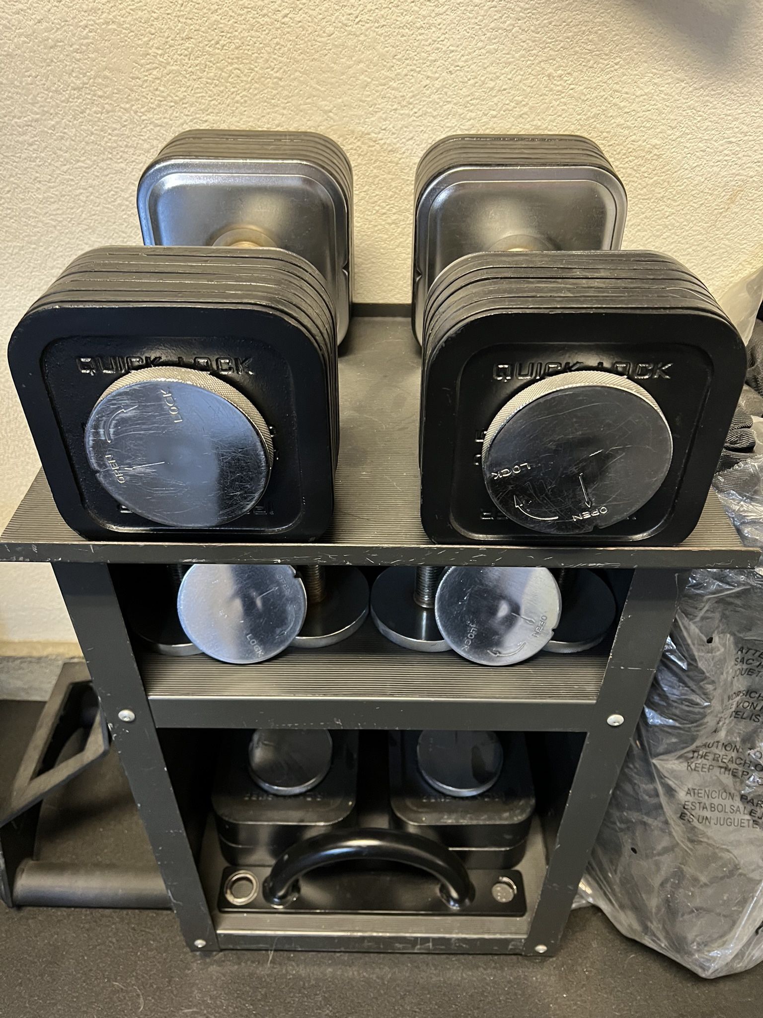 Ironmaster Adjustable Dumbells