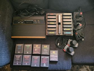Atari 2600 Console Bundle with Games and Controllers