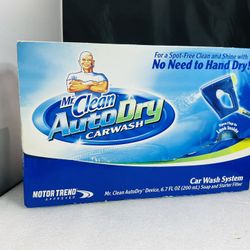 Mr. Clean AutoDry Carwash System Starter Kit w/10 Washes!