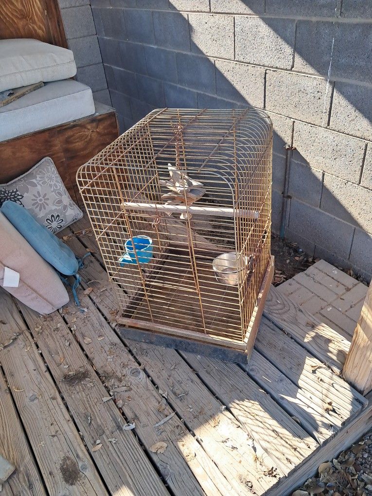 20x20x28 High Bird Cage