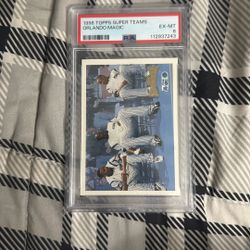 1996 TOPPS SUPER TEAMS ORLANDO MAGIC