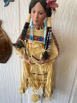 Native American doll.