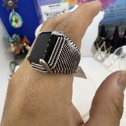 925 sterling silver # 9 quality Mexican silver solid anillo de plata Mexicana Alta calidad # 9