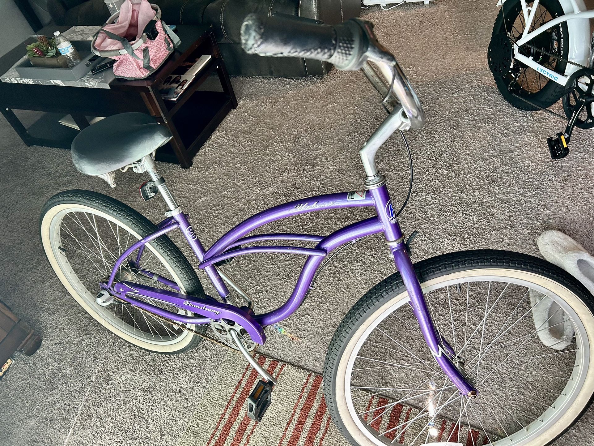 Purple - 3 speed Women’s Beach Cruiser