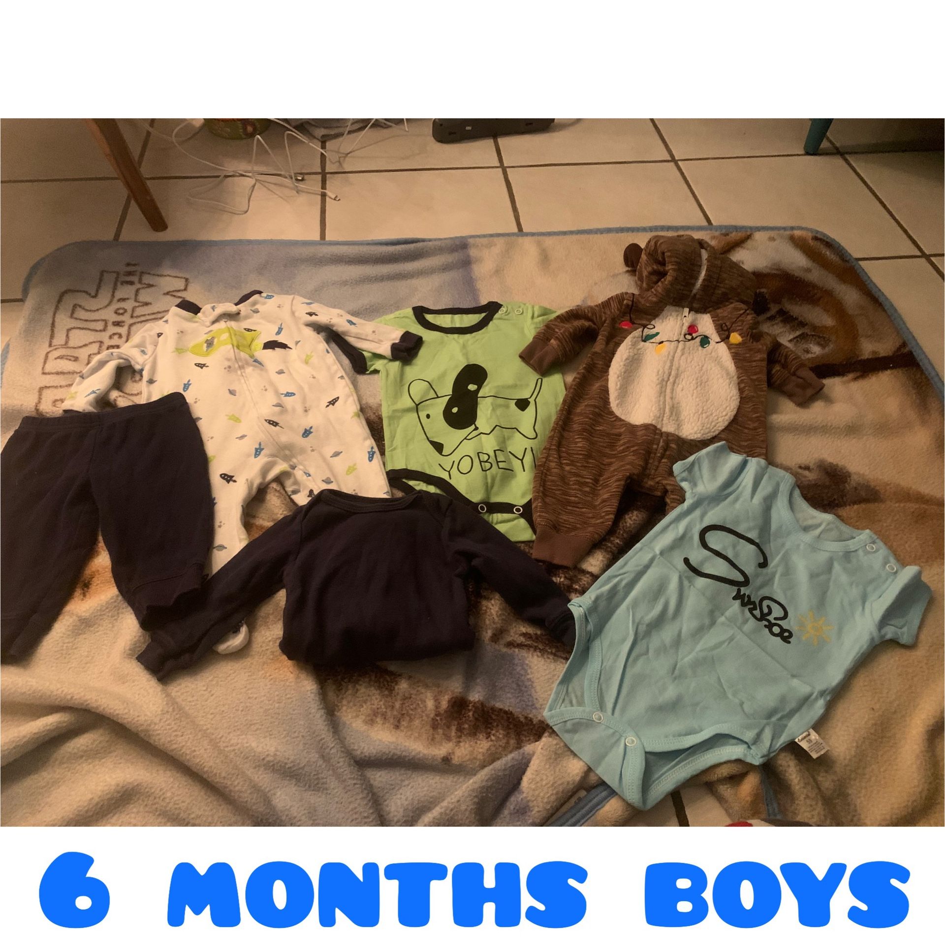 6 months boys bundle