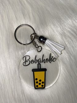 Boba Keychain