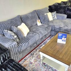 Fabric Livingroom Furniture Sectional Couches Sofa Furniture Only 🛋 $49 Down