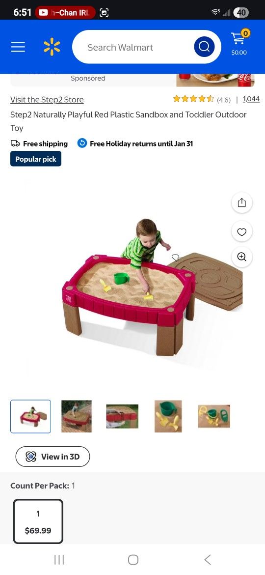 Step 2 Sand Table