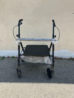 New Heavy Duty Rollator With Arthritic Ball Handbrakes