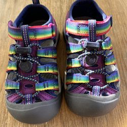 Keen Newport H2 size 11 Multi/ Tillandsia Purple Little Kid's Sandal