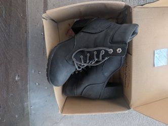 Danner Black Lace-Up Work Boots