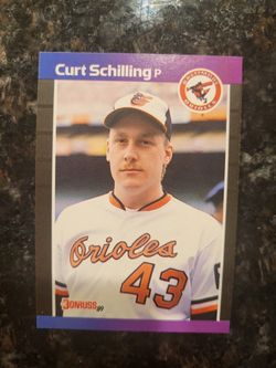 Curt Schilling Rookie Card 1989 Donruss #635