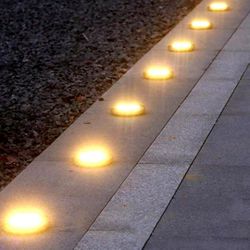 Solar Disk Outdoor Waterproof Lights